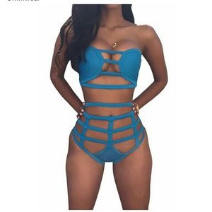 Bandage strappy suit