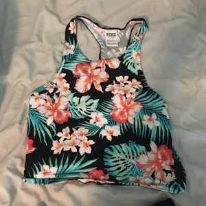 VS Pink Crop Top and Skirt