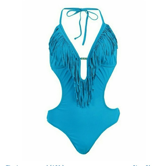 Other - Fringy swimsuit