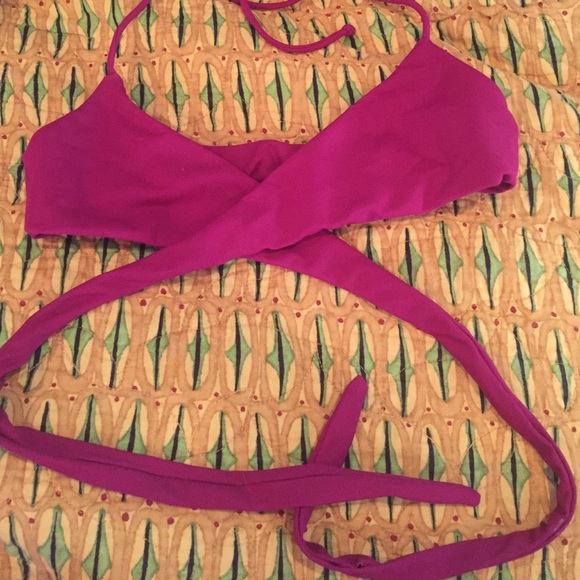 free people wrap around bikini top