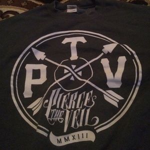 PTV gray sweater