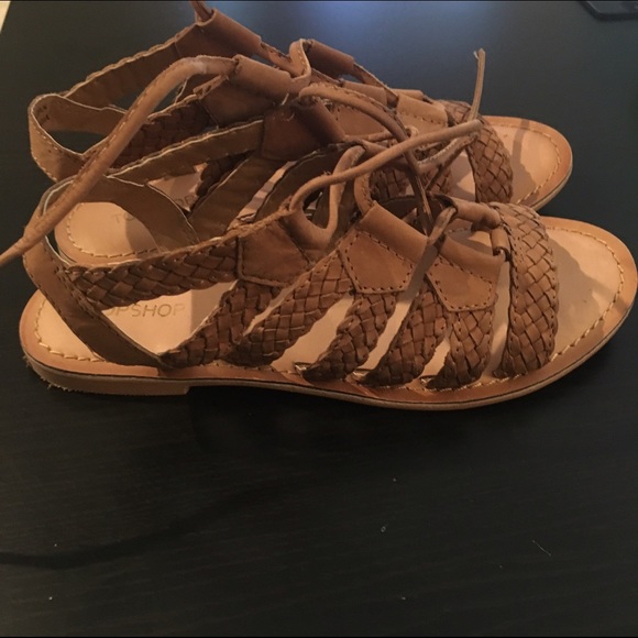 Topshop Shoes - DONATED - Topshop Hiccup Ghillie Sandals
