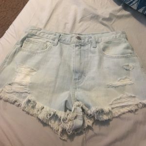 High Waist Hollister Shorts