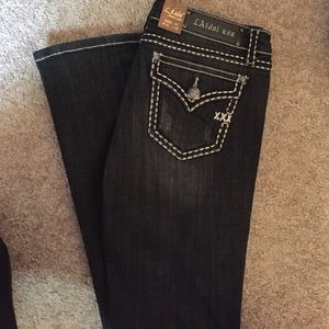 Black LA idol jeans
