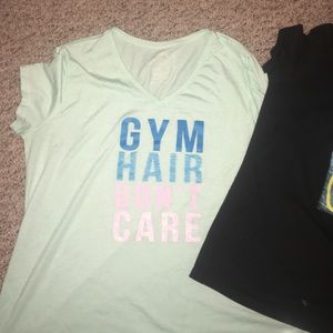 Workout tee's