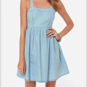 Jack by BB Dakota Chambray Lex Dress! NWOT!!