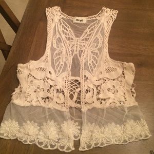 Hippie Love Lace Vest