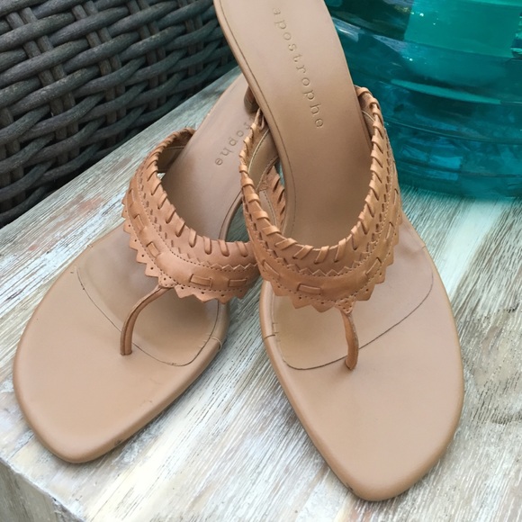 !!NEW!! Apostrophe Heeled Sandals