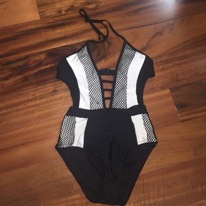 One piece bathing suit