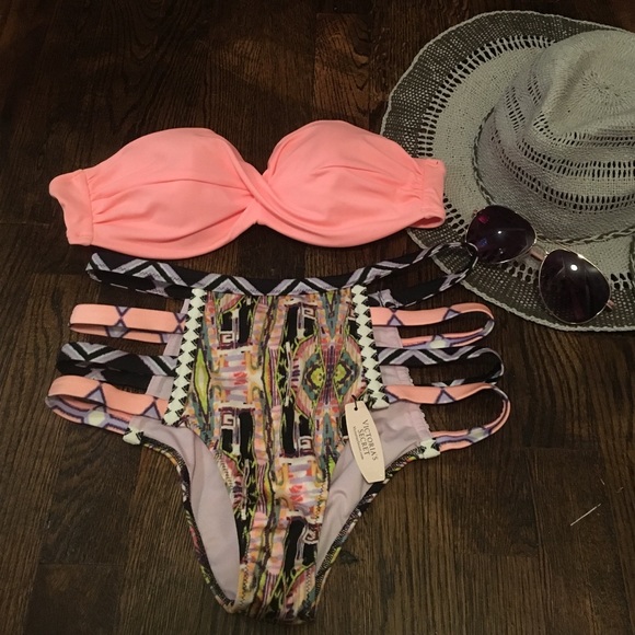 High waisted bikini bottoms- Victoria's Secret