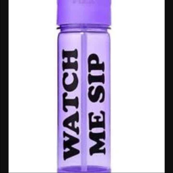 VS PINK "watch me sip" water bottle NWT