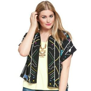Eloquii Studio Beaded Kimono Jacket