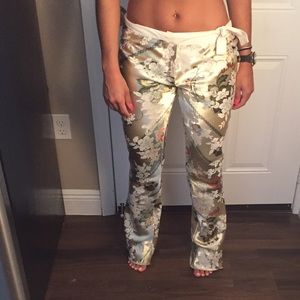 Asian print trousers