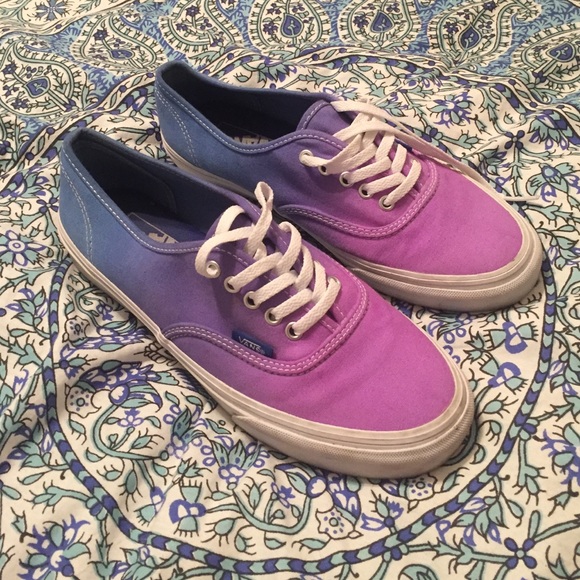 SOLD!! Ombré Vans Sneakers