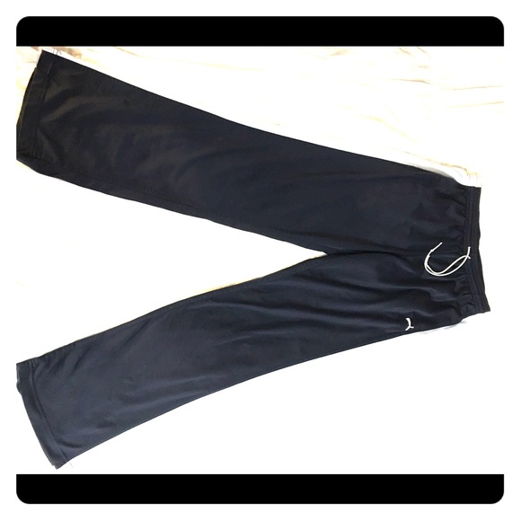 PUMA Athletic Pants | Navy with White Puma