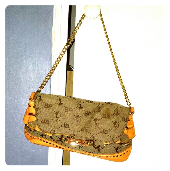 Orange Baby Phat shoulder bag