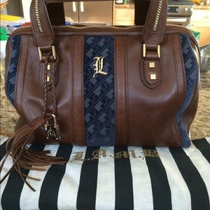 💎New condition L.A.M.B Love Capri satchel💎