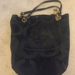 Large coach tote