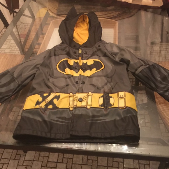 2T boys batman raincoat