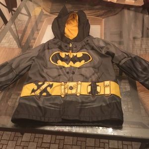 2T boys batman raincoat