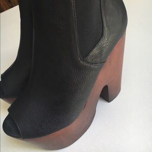 Nasty Gal platform booties