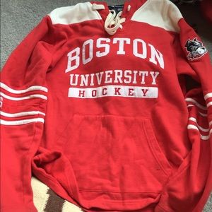 Boston University Hockey Hoodie