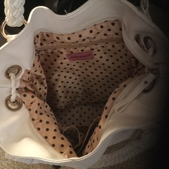 Melie Bianco white satchel ๐ - Picture 3 of 4