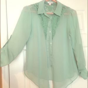 Mint Blouse