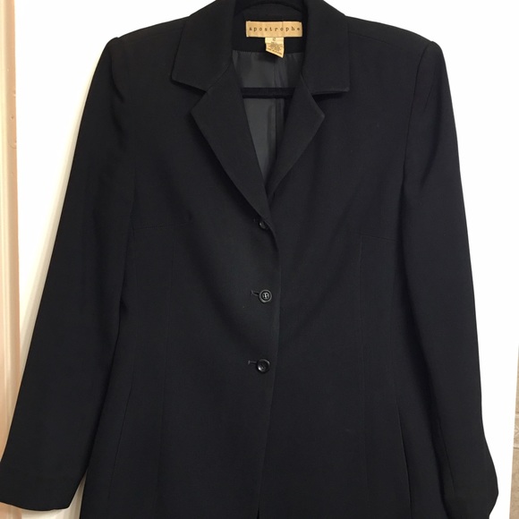 Apostrophe Black Blazer