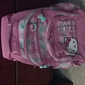 A hellow kitty backpack