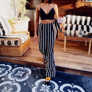 F21 Pinstripe Trousers