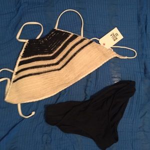 Crochet Billabong Bikini Top