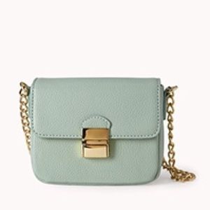 Forever21: teal small purse