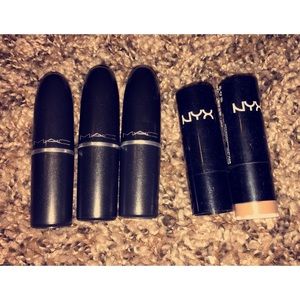 Mac & nyx lipstick bundle