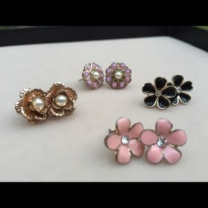 Flower earrings
