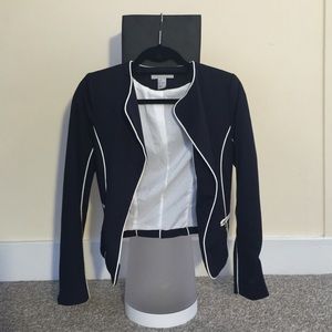 Navy Racer Jacket