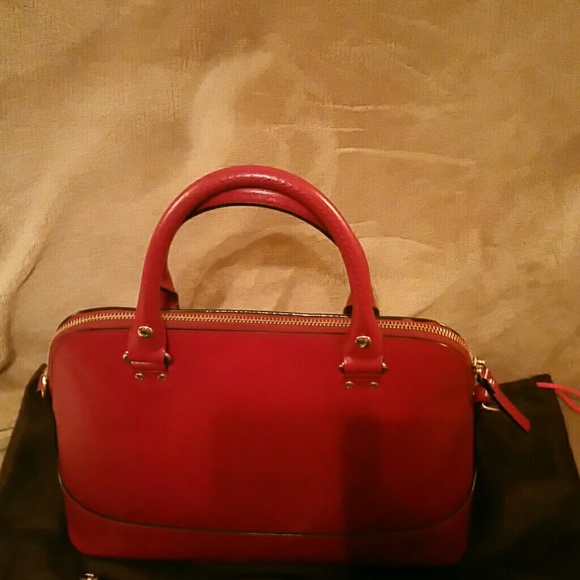 Kate Spade Small Rachelle - Red Plum - Picture 2 of 4