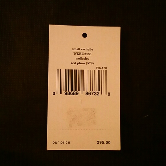 Kate Spade Small Rachelle - Red Plum - Picture 3 of 4