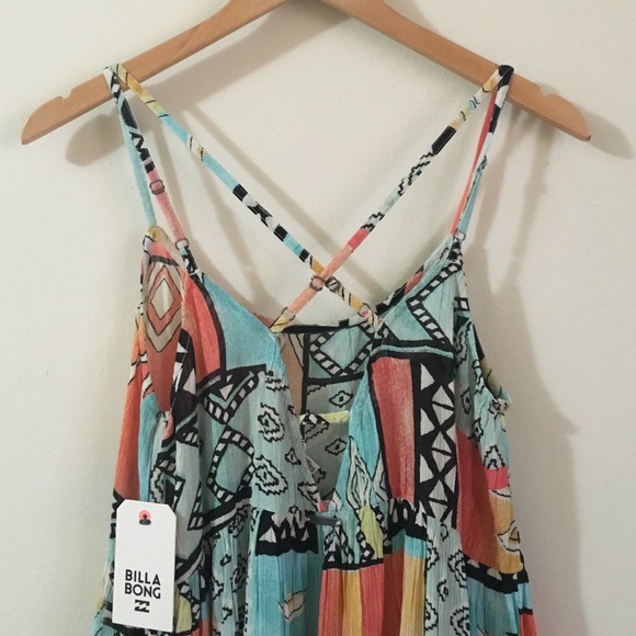 Billabong Day Dreamy Print Swing Dress - Picture 2 of 3