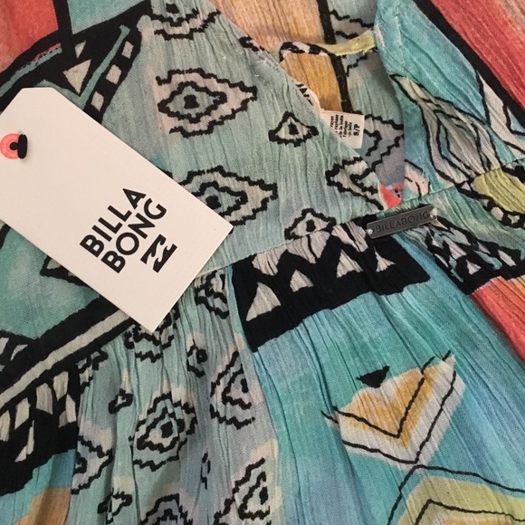 Billabong Day Dreamy Print Swing Dress - Picture 3 of 3