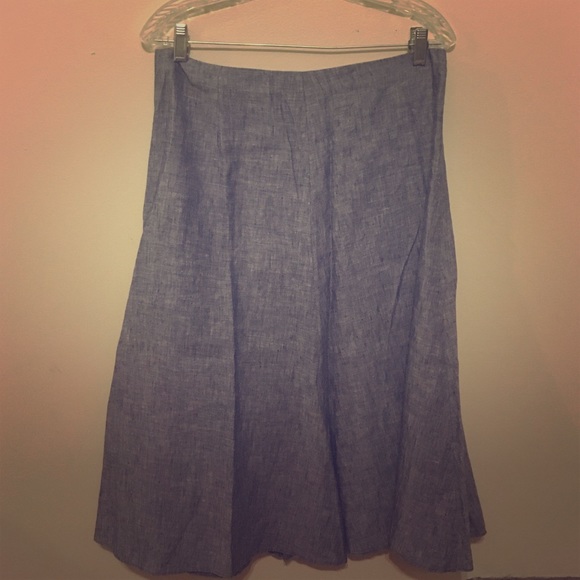 Linen skirt