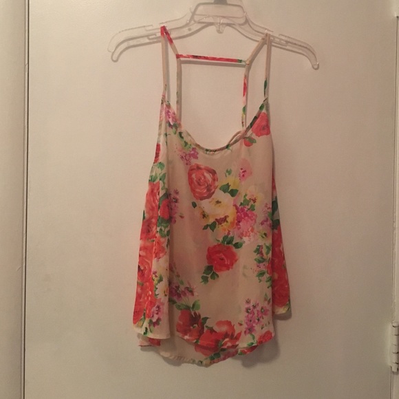 Floral summer tank