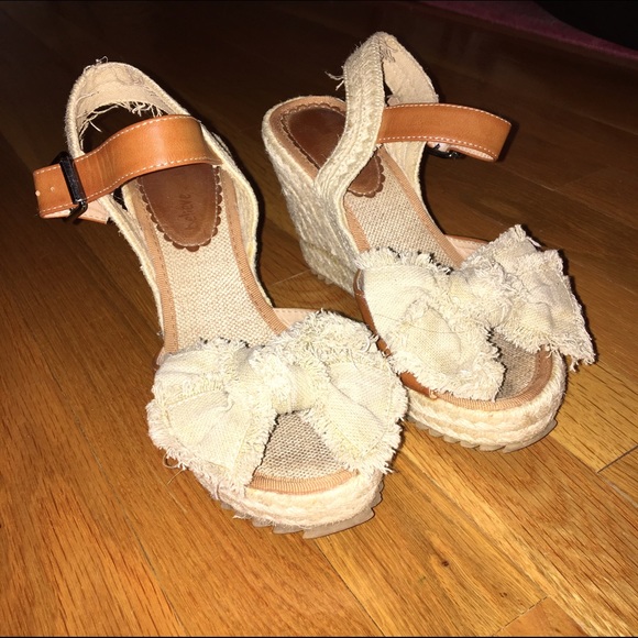 Wedges straight from France, where I bought them!!