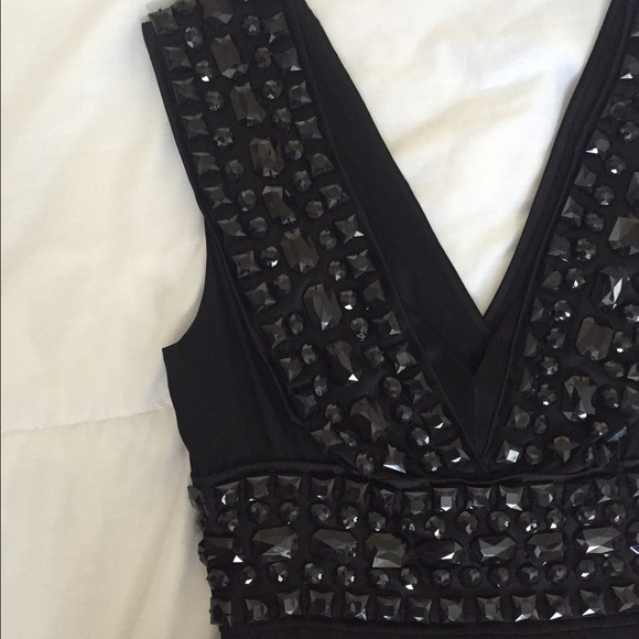 Bebe embellished dress