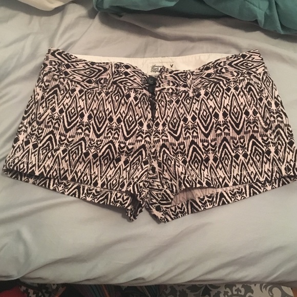 Tribal print shorts