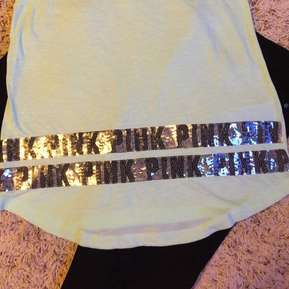 VS Pink Bling Tank Top - Picture 2 of 2