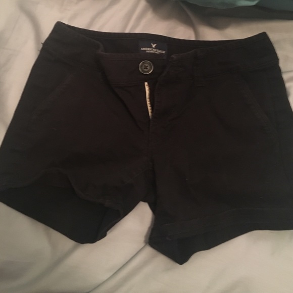 Black American eagle shorts
