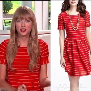 Anthropologie Bordeaux dress