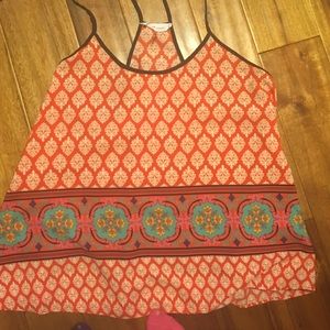 T-strapped Back tank