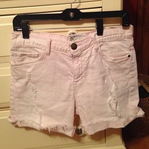 Light pink Current Elliot shorts